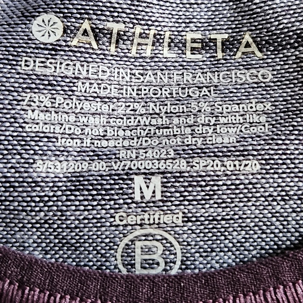 Athleta Impact Crop Top in Women's M - Picture 15 of 15